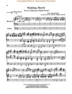 Mendelssohn: Wedding March (noty na varhany)