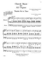 Church Music for All Organs (noty na varhany)