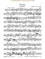Chopin: Sonata In G Minor For Cello And Piano Op.65 (noty na violoncello, klavír)