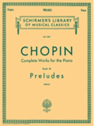 Chopin: Preludes For Piano (noty na klavír)
