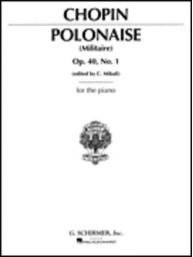Chopin: Polonaise In A Major Op.40 No.1 'Militaire' (noty na klavír)