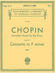 Chopin: Piano Concerto No.2 In F Minor Op.21 (noty na klavír)