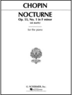 Chopin: Nocturne In F Minor Op.55 No.1 (noty na klavír)