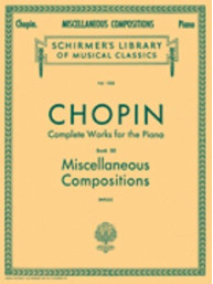 Chopin: Complete Works For The Piano - Book 7 (noty na klavír)