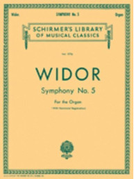 Charles-Marie Widor: Symphony No. 5 (noty na varhany)