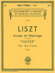 Franz Liszt: Annees De Pelerinage Book 1- Suisse (noty na klavír)