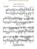 Franz Liszt: Annees De Pelerinage Book 1- Suisse (noty na klavír)