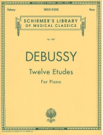 Debussy: Twelve Etudes For Piano (noty na klavír)