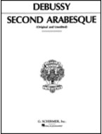 Debussy: Arabesque No.2 (noty na klavír)