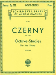 Carl Czerny: Six Octave Studies Op.553 (noty na klavír)