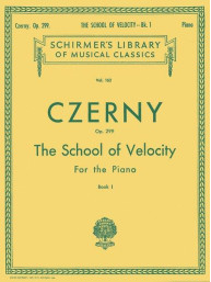 Carl Czerny: School Of Velocity Op.299 Book 1 (noty na klavír)