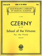 Carl Czerny: School Of The Virtuoso Op.365 (noty na klavír)