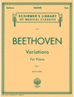 Beethoven: Variations For Piano Book 1 (noty na klavír)