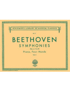Beethoven: Symphonies Volume II - No. 6-9 (noty na čtyřruční klavír)