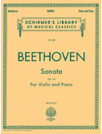 Beethoven: Sonata in F Major, Op. 24 (noty na housle, klavír)