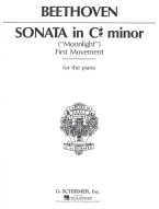 Beethoven: Piano Sonata 'Moonlight' Op.27 No.2 - 1st Movement (noty na klavír)