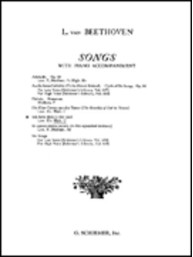 Beethoven: Ich Liebe Dich (noty na klavír, zpěv, vysoký hlas)