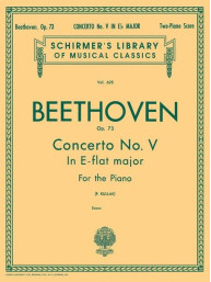 Beethoven: Concerto No.5 In E-Flat 'Emperor' Op.73 (noty na čtyřruční klavír)