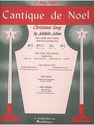 Adolphe Charles Adam: Cantique De Noel (noty na varhany)
