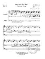 Adolphe Charles Adam: Cantique De Noel (noty na varhany)