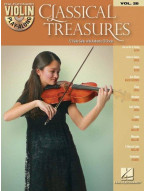 Violin Play-Along 28: Classical Treasures (noty na housle) (+audio)