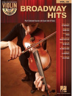 Violin Play-Along 22: Broadway Hits (noty na housle) (+audio)