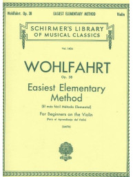 Franz Wohlfahrt: Easiest Elementary Method for Beginners Op. 38 (noty na housle)