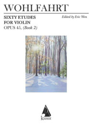 Franz Wohlfahrt: 6 Etudes for Violin, Op. 45 (noty na housle)