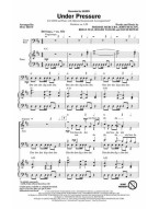 David Bowie & Queen: Under Pressure - SATB (noty na sborový zpěv) - SADA 5 ks
