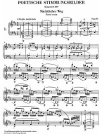 Antonín Dvořák: Poetické nálady op. 85 (noty na klavír)