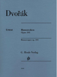 Antonín Dvořák: Humoresky op. 101 (noty na klavír)