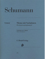 Robert Schumann: Variations On A Theme In E-Flat (noty na klavír)