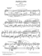 Robert Schumann: Papillons Op. 2 (noty na klavír)