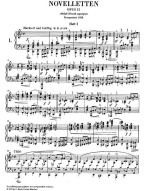 Robert Schumann: Novelettes Op.21 (noty na sólo klavír)