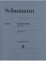 Robert Schumann: Fantasy Pieces Op.12 (noty na klavír)