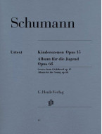 Robert Schumann: Album for the Young op. 68 / Scenes from Childhood op. 15 (noty pro klavír)
