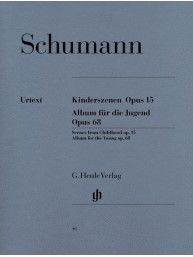 Robert Schumann: Album for the Young op. 68 / Scenes from Childhood op. 15 (noty pro klavír)