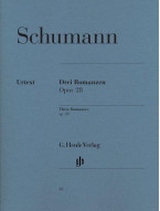 Robert Schumann: 3 Romances Op.28 (noty na klavír)