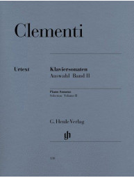 Muzio Clementi: Selected Piano Sonatas II (noty na klavír)
