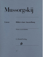 Musorgskij: Bilder Einer Austellung / Pictures At An Exhibition (noty na klavír)