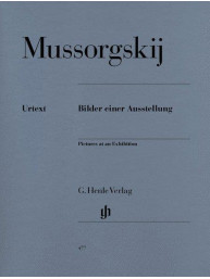 Musorgskij: Bilder Einer Austellung / Pictures At An Exhibition (noty na klavír)