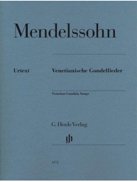 Mendelssohn: Venetian Gondola Songs (noty na klavír)