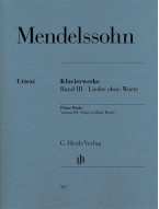 Mendelssohn: Songs Without Words (noty na klavír)