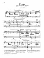 Maurice Ravel: Pavane Pour Une Infante Défunte (noty na klavír)