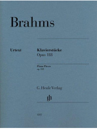 Johannes Brahms: Piano Pieces Op. 118, Nos. 1-6 (noty na klavír)