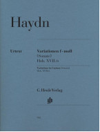 Haydn: Variations In F Minor (noty na klavír)