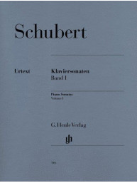 Franz Schubert: Piano Sonatas 1 (noty na klavír)