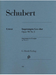 Franz Schubert: Impromptu In G Flat Op.90 No.3 D899 (noty na klavír)