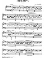 Franz Schubert: Impromptu In G Flat Op.90 No.3 D899 (noty na klavír)
