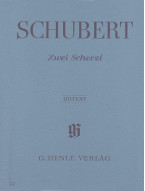 Franz Schubert: 2 Scherzi B flat major and D flat major D 593 (noty na klavír)
